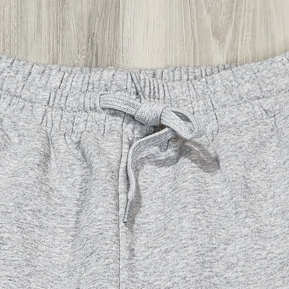 Adidas Pants Men's Small Gray Essentials Fleece Regular Tapered